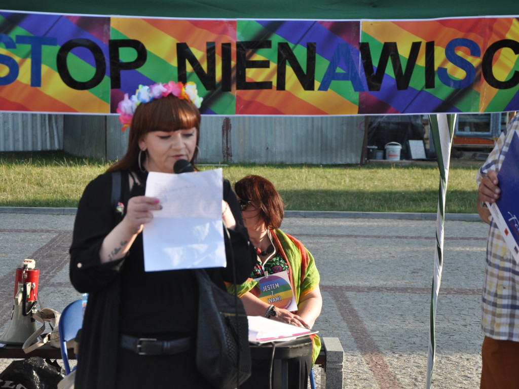 Manifestacja w Chrzanowie. Stop nienawiści - 26.07.2019 r.