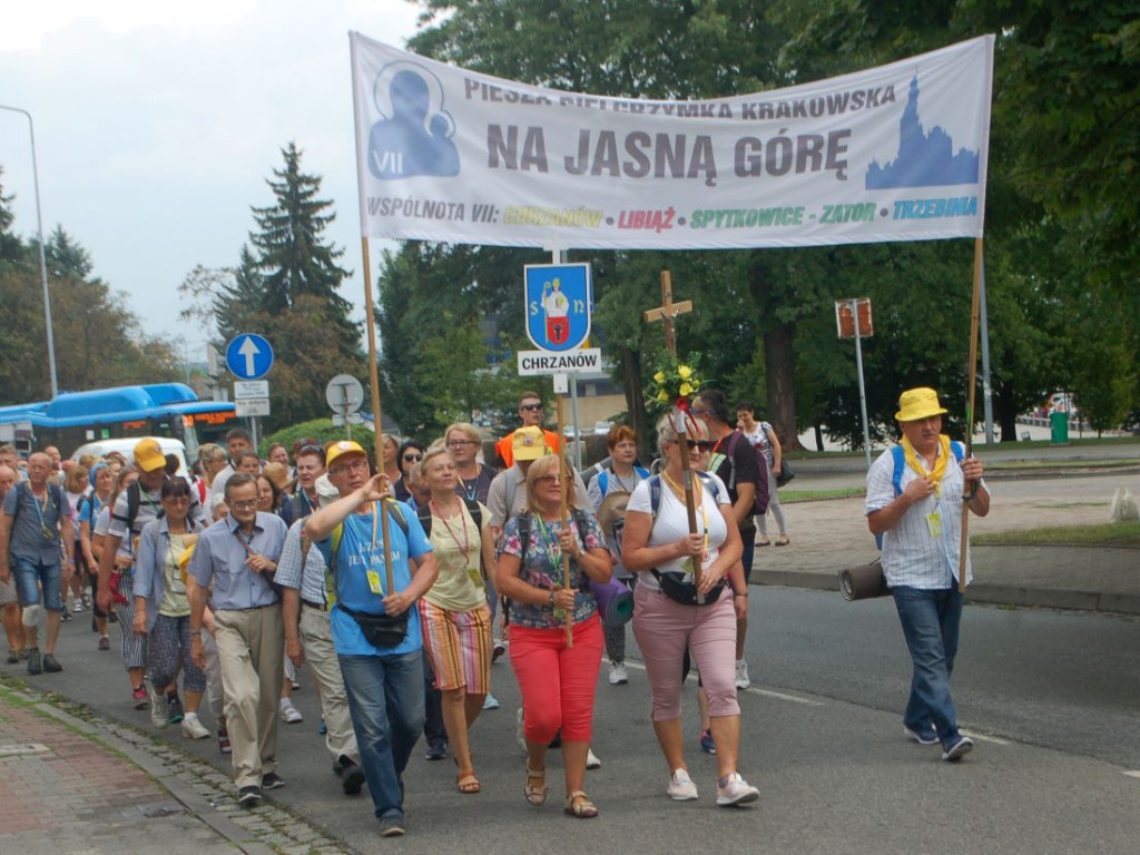 Piesza pielgrzymka z Chrzanowa do Częstochowy - 7.08.2019 r.