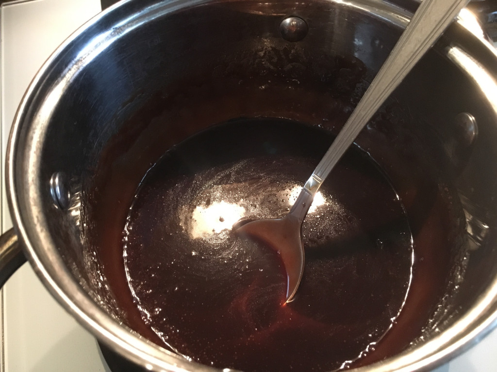 Brownie z malinami