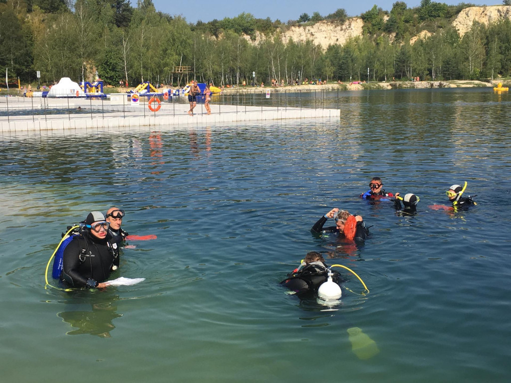 Nurkowie sprzątali dno Balatonu