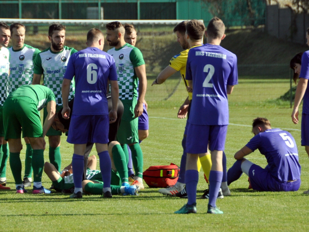 Mecz MKS Trzebinia - LKS Jawiszowice - 12.10.2019 r.