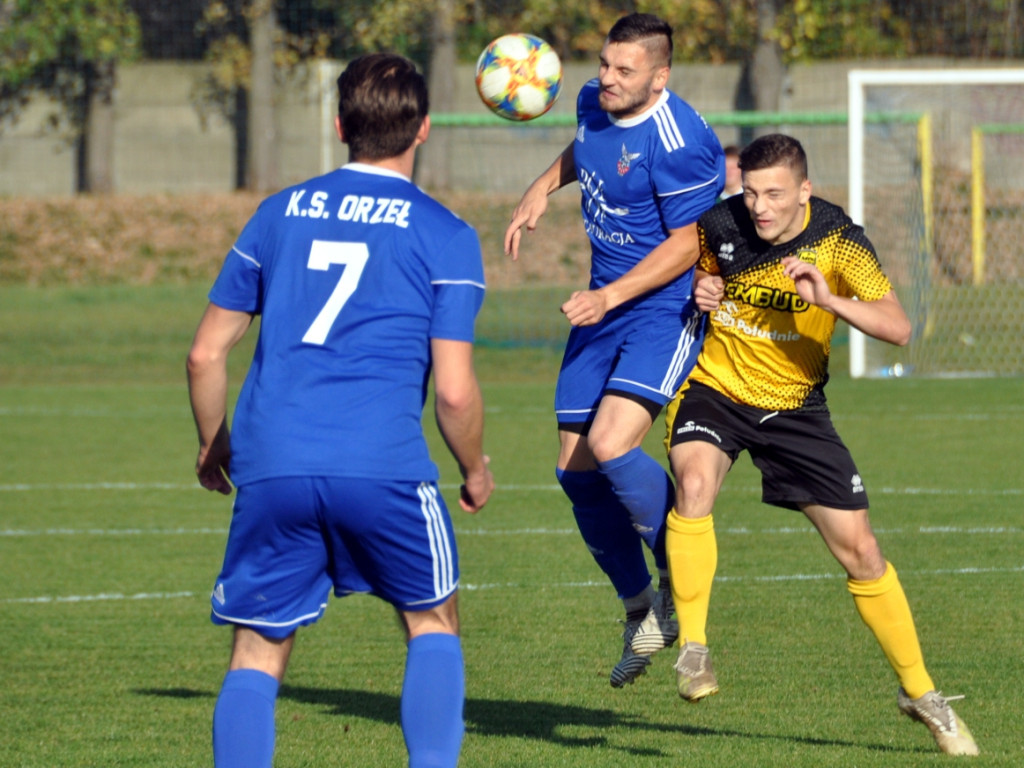 Mecz MKS Trzebinia - Orzeł Piaski Wielkie - 26.10.2019 r.