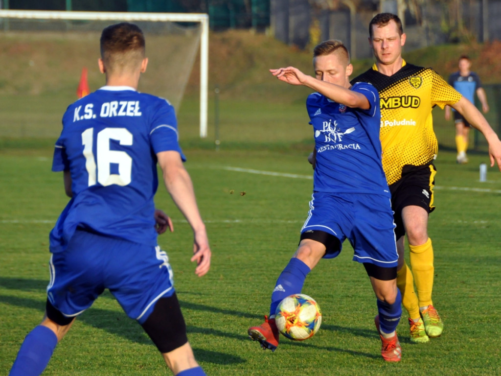 Mecz MKS Trzebinia - Orzeł Piaski Wielkie - 26.10.2019 r.