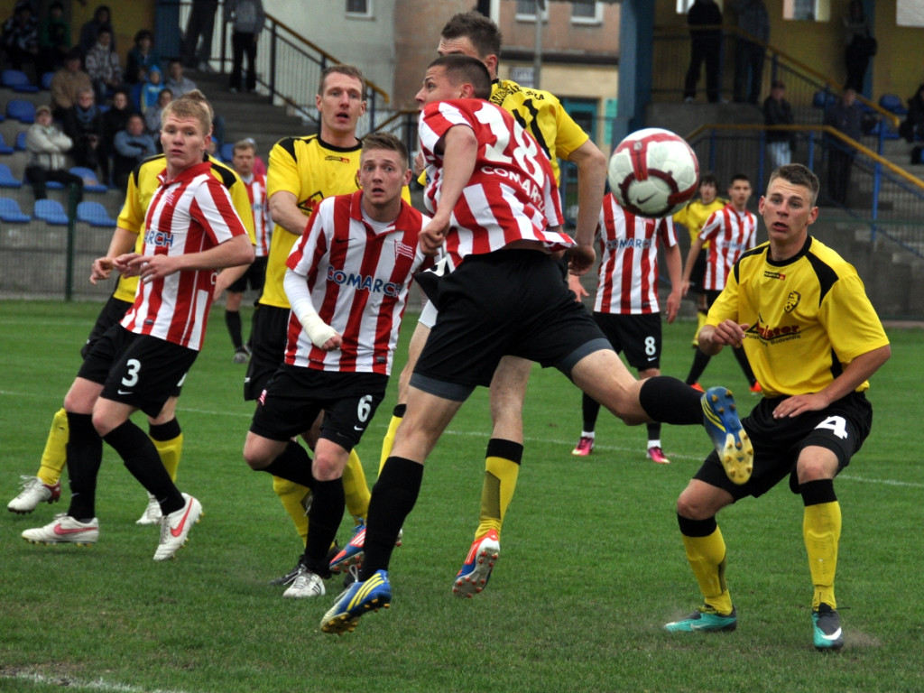 Mecze trzebińskiego MKS z Cracovią II w sezonie 2013/14