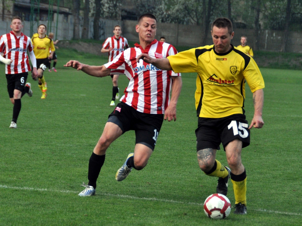 Mecze trzebińskiego MKS z Cracovią II w sezonie 2013/14