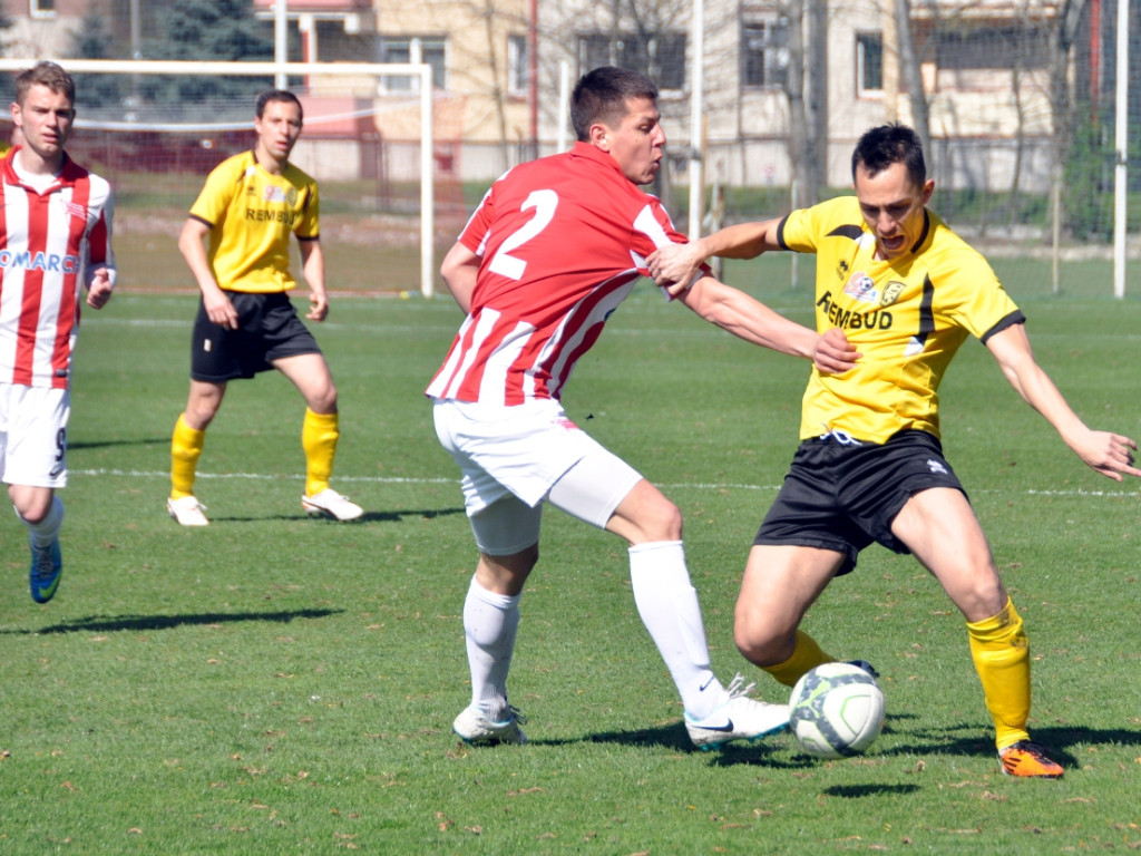 Mecze trzebińskiego MKS z Cracovią II w sezonie 2013/14