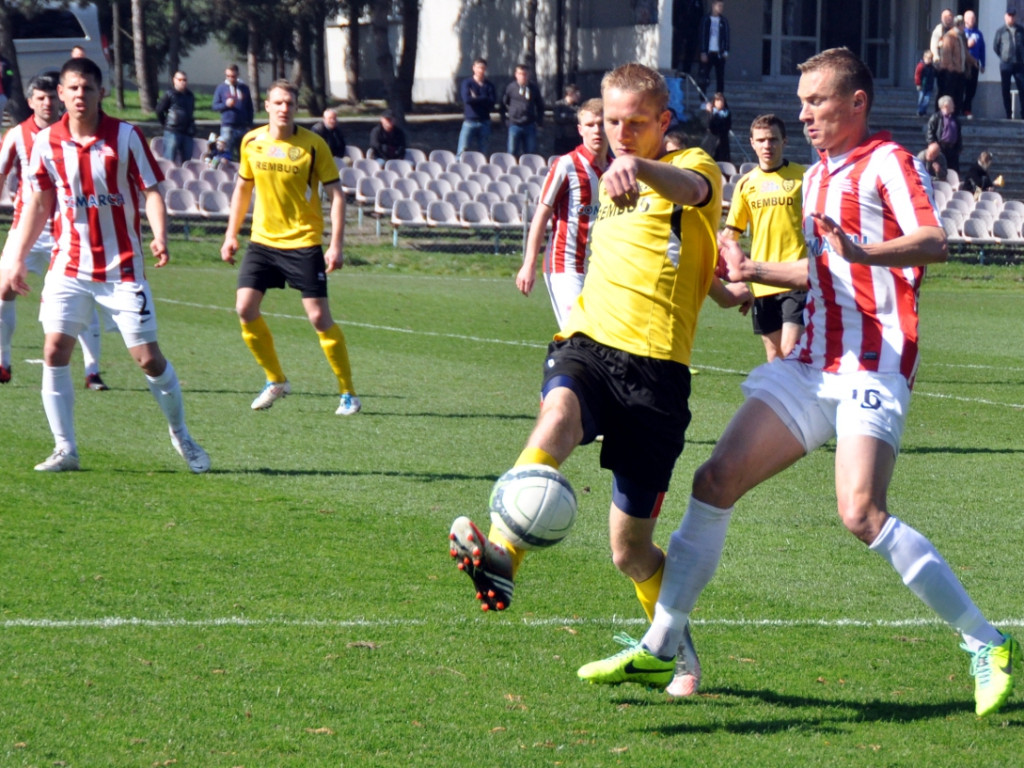 Mecze trzebińskiego MKS z Cracovią II w sezonie 2013/14