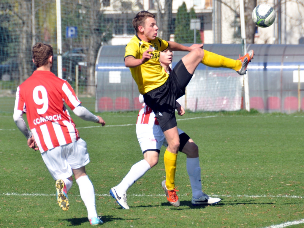 Mecze trzebińskiego MKS z Cracovią II w sezonie 2013/14