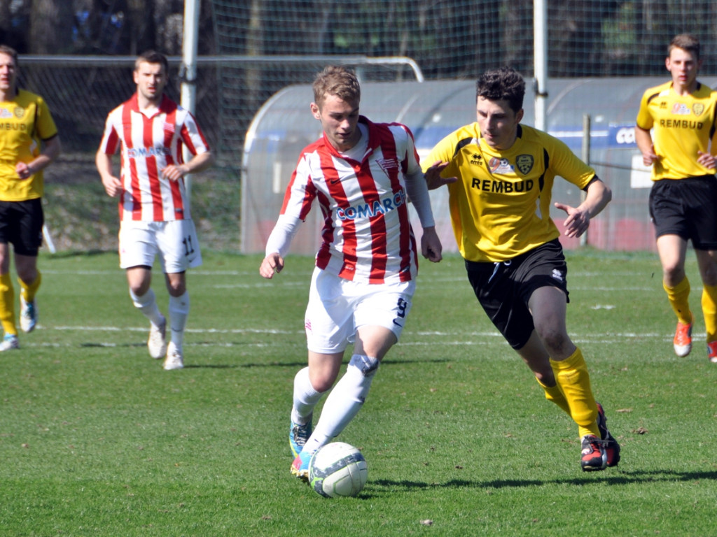 Mecze trzebińskiego MKS z Cracovią II w sezonie 2013/14