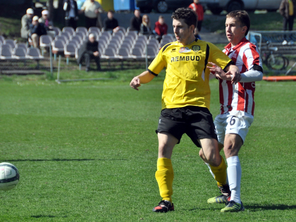 Mecze trzebińskiego MKS z Cracovią II w sezonie 2013/14