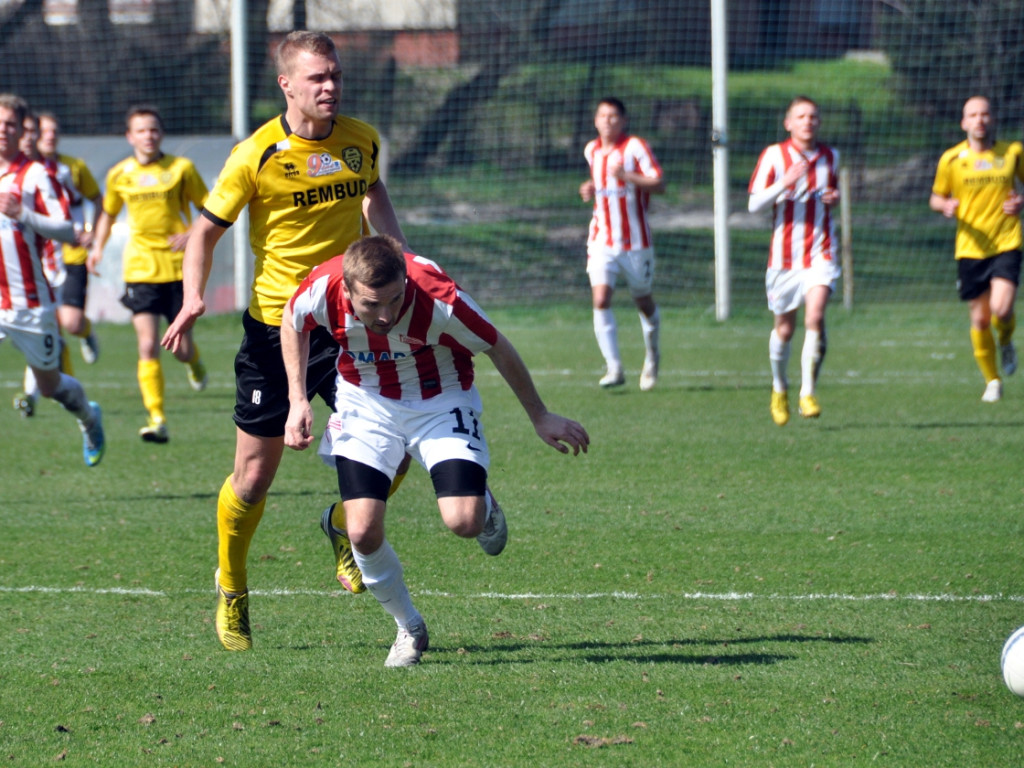 Mecze trzebińskiego MKS z Cracovią II w sezonie 2013/14
