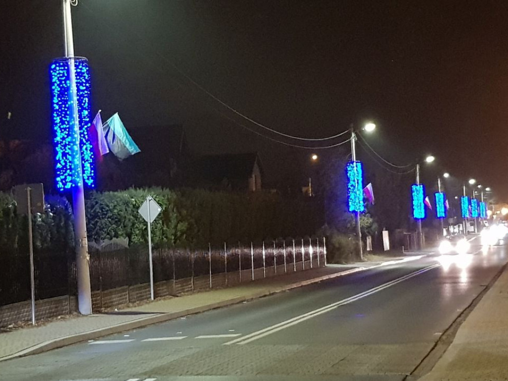 Świąteczne iluminacje w Libiążu