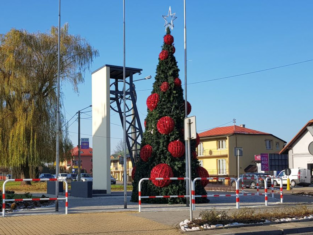 Świąteczne iluminacje w Libiążu