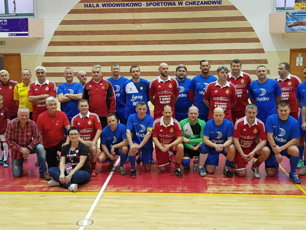 Mecz w ramach WOŚP Oldboje Fabloku - Oldboje Wisły Kraków