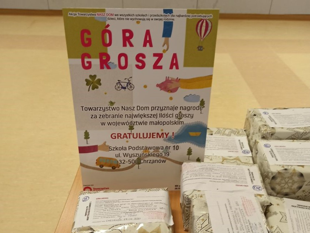 Góra Grosza w SP nr 10 w Chrzanowie
