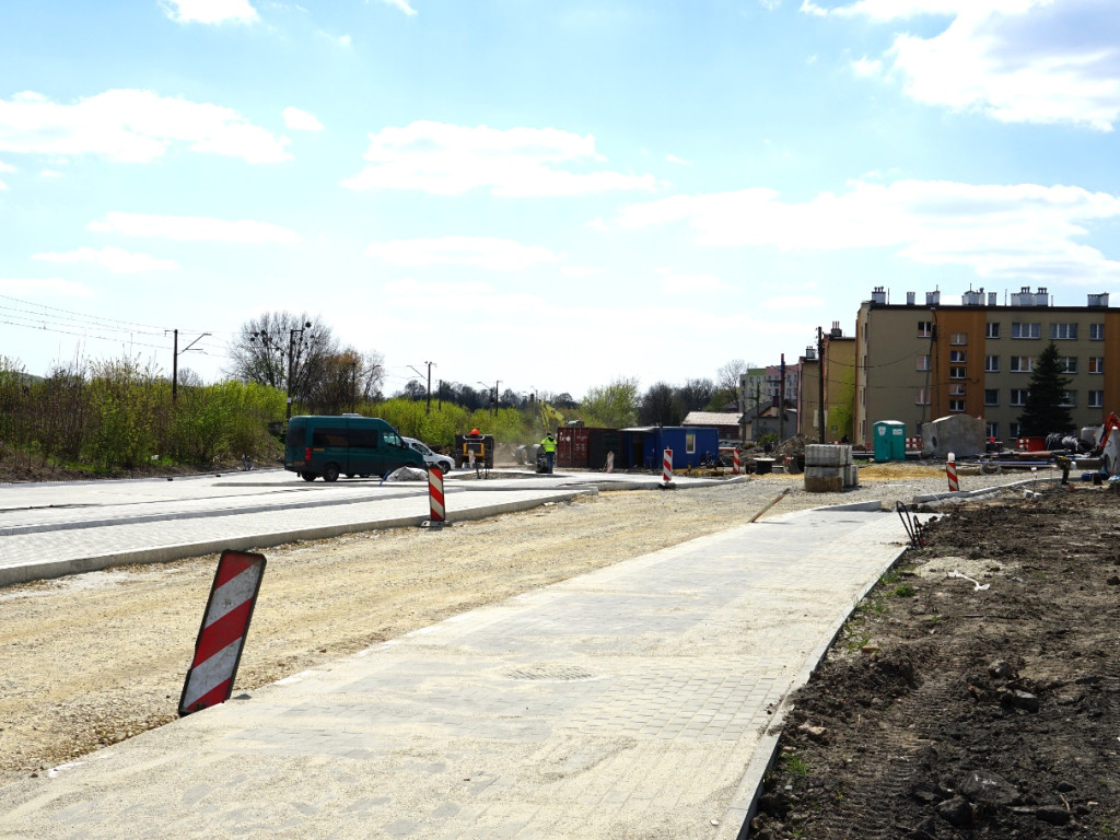 Inwestycja drogowa w centrum Chrzanowa - 22.04.2020