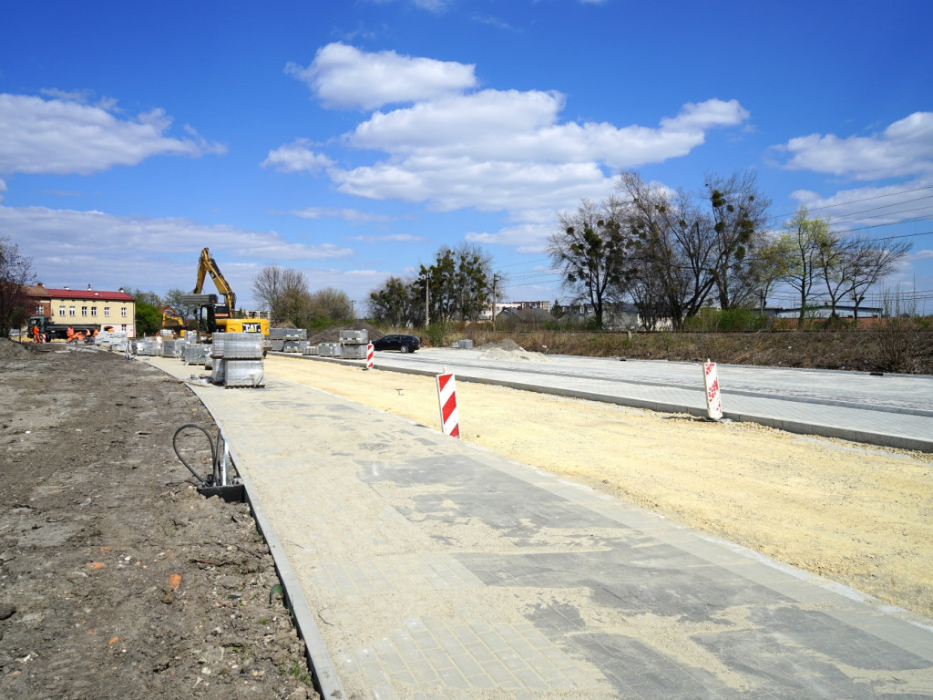 Inwestycja drogowa w centrum Chrzanowa - 22.04.2020