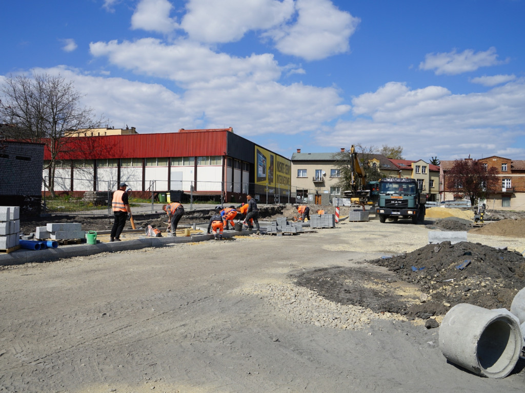 Inwestycja drogowa w centrum Chrzanowa - 22.04.2020