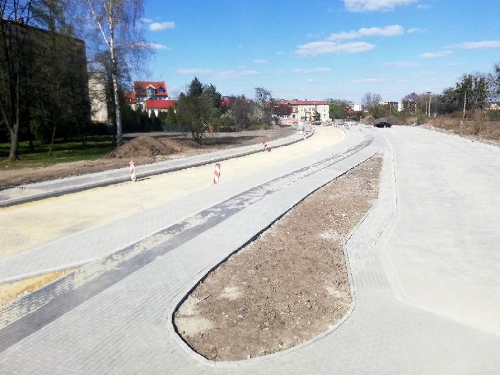 Inwestycja drogowa w centrum Chrzanowa - 22.04.2020