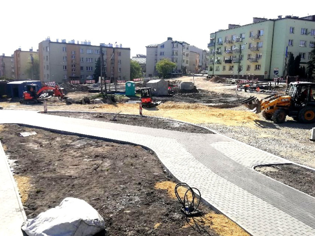 Inwestycja drogowa w centrum Chrzanowa - 22.04.2020