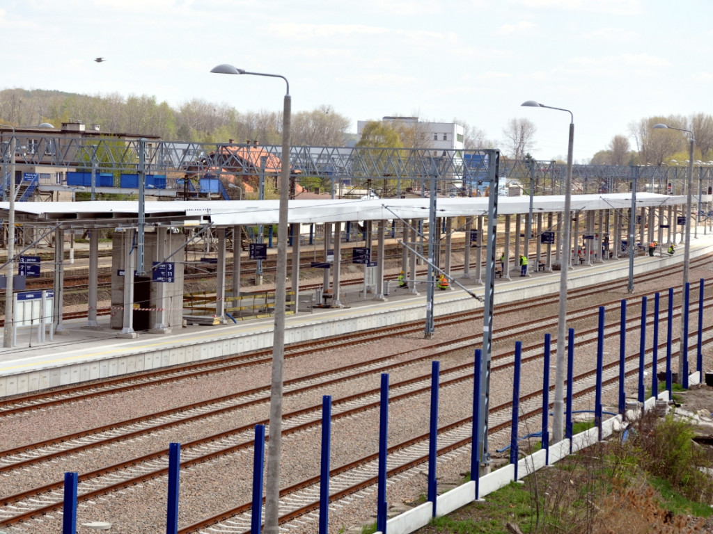 Modernizacja na linii kolejowej E30 Kraków - Katowice