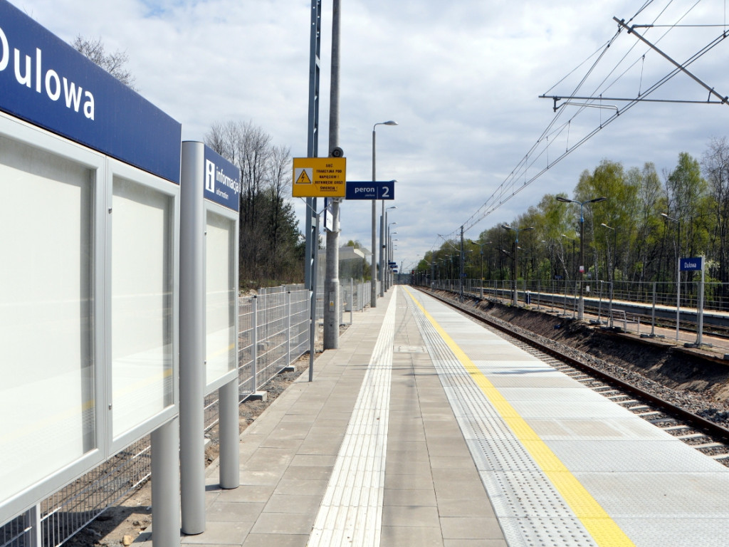 Modernizacja na linii kolejowej E30 Kraków - Katowice