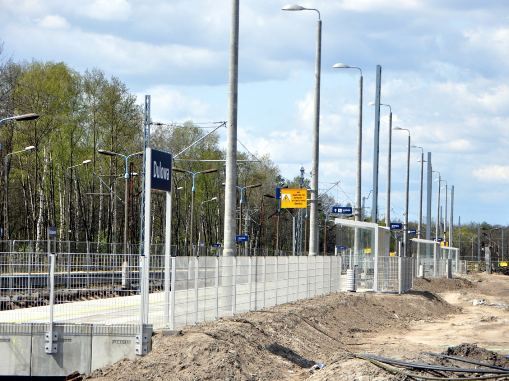 Modernizacja na linii kolejowej E30 Kraków - Katowice