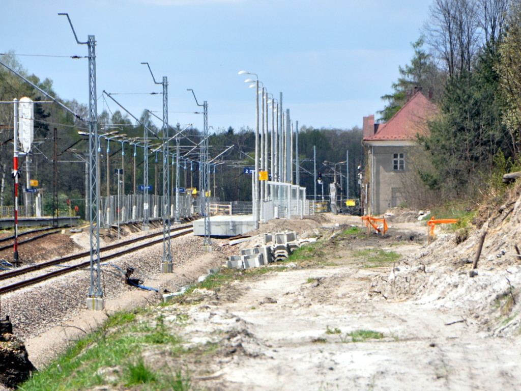 Modernizacja na linii kolejowej E30 Kraków - Katowice