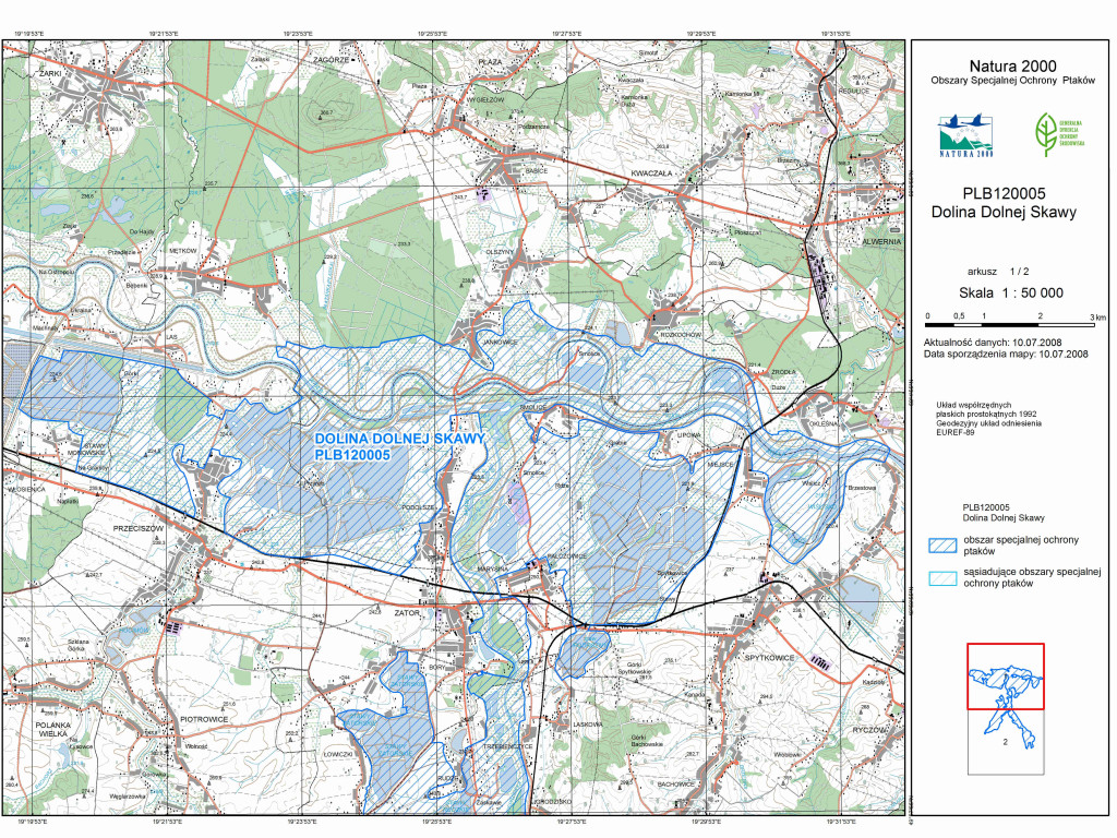 Gdzie na ziemi chrzanowskiej są obszary Natura 2000