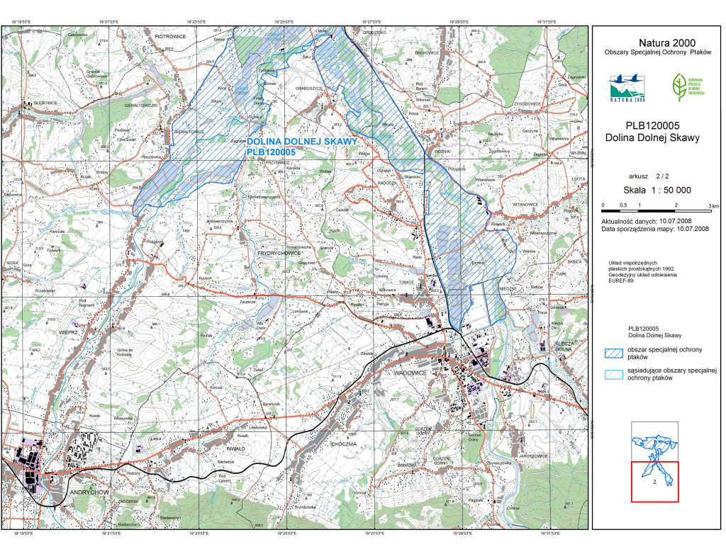 Gdzie na ziemi chrzanowskiej są obszary Natura 2000