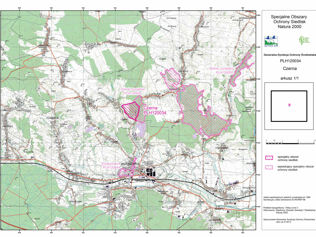 Gdzie na ziemi chrzanowskiej są obszary Natura 2000
