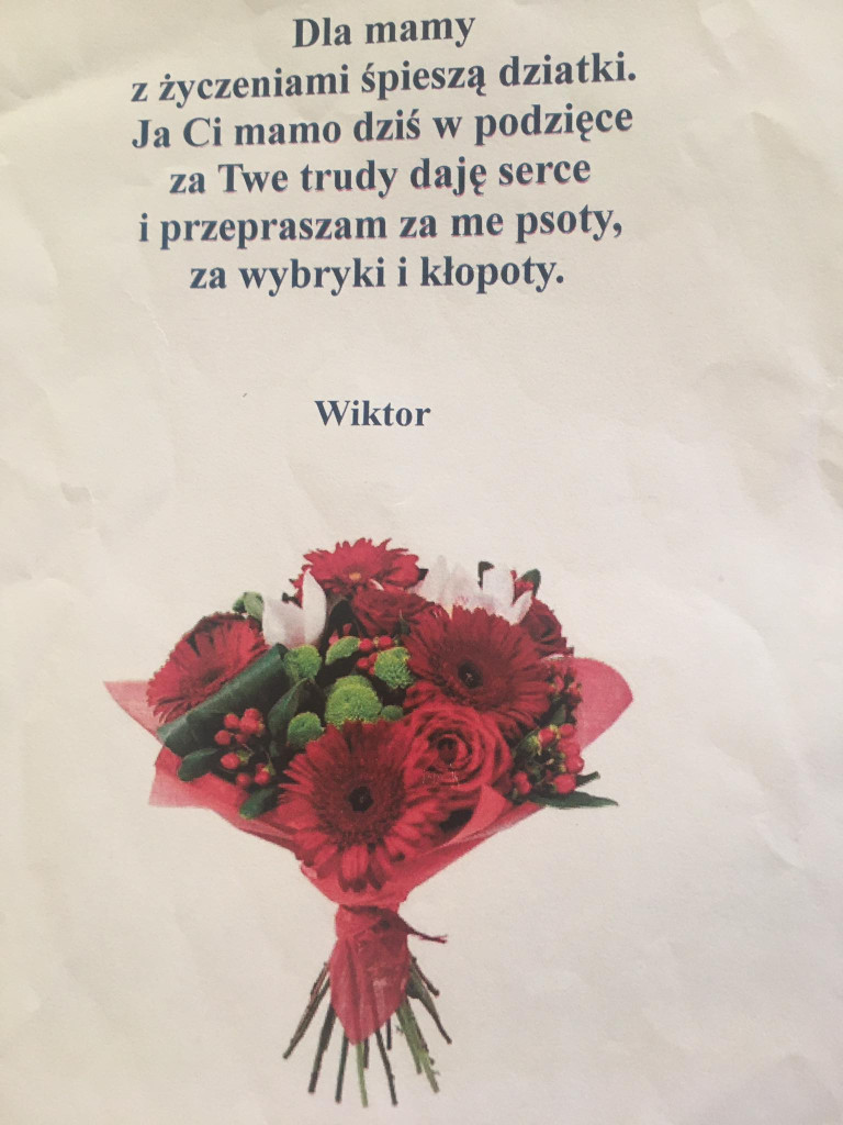 Laurki na Dzień Matki