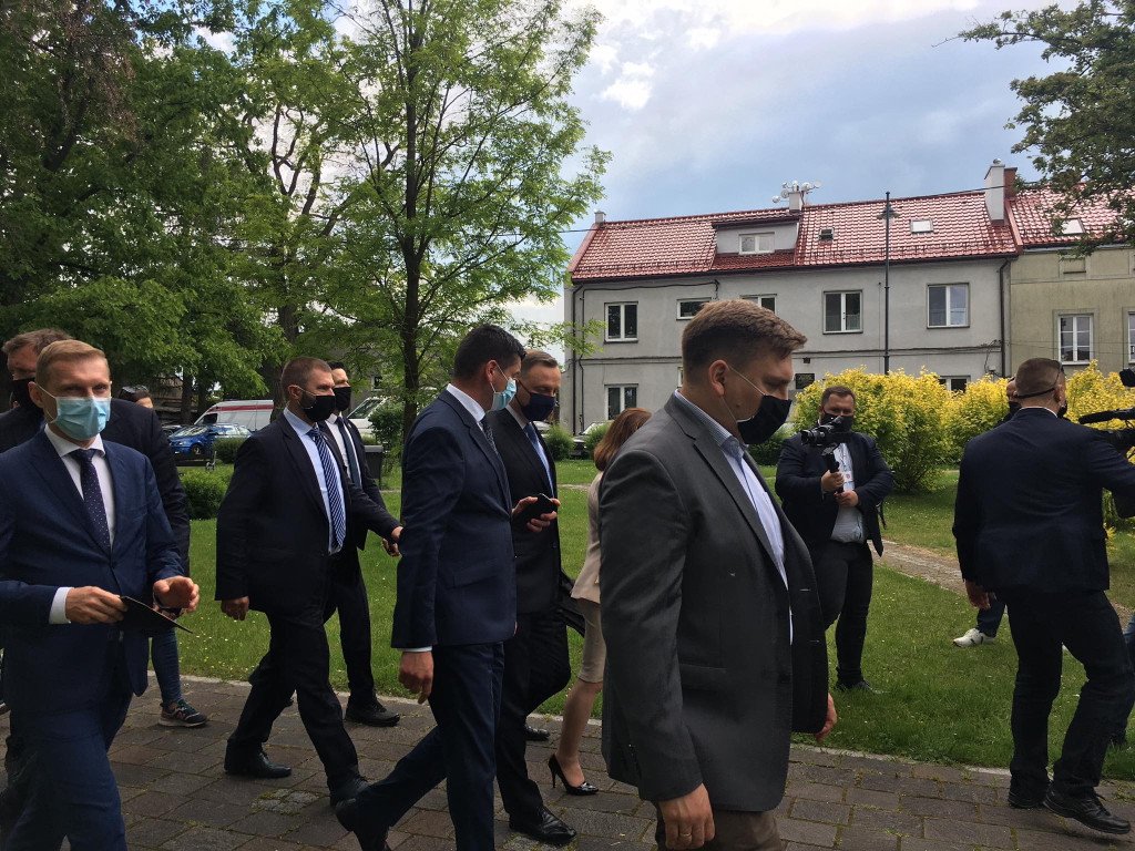 Andrzej Duda w Alwerni