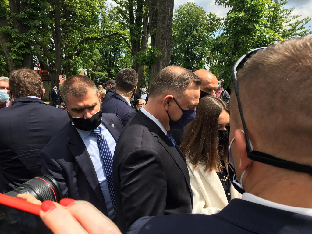 Andrzej Duda w Alwerni