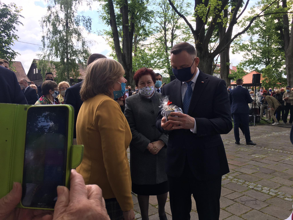 Andrzej Duda w Alwerni