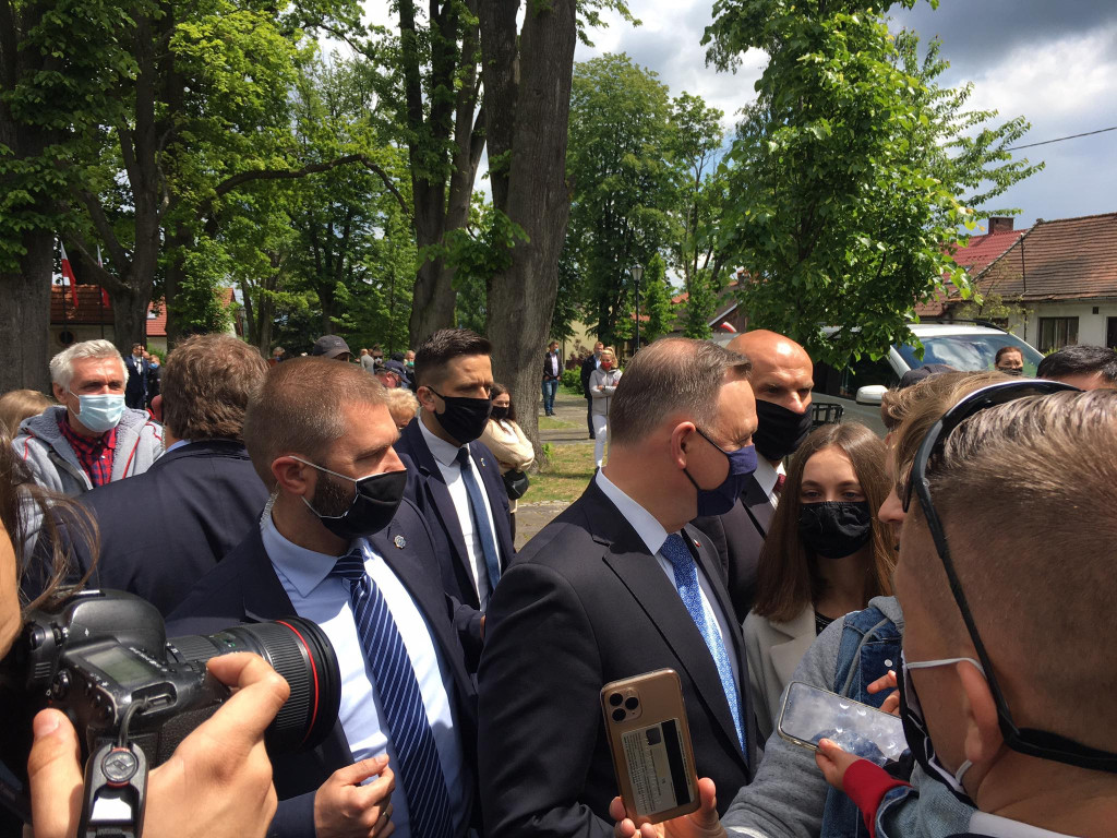 Andrzej Duda w Alwerni