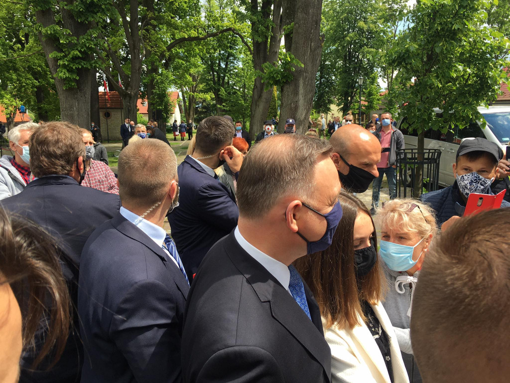 Andrzej Duda w Alwerni