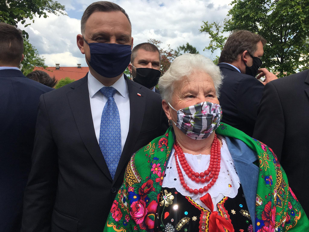 Andrzej Duda w Alwerni