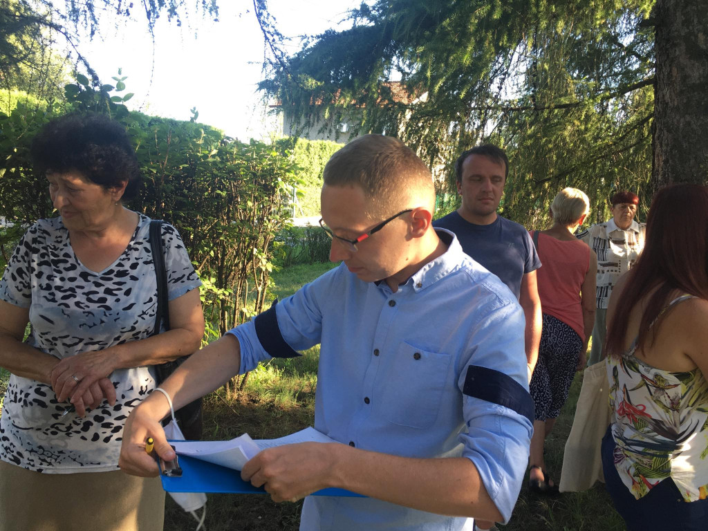 Spotkanie na Piaskach w sprawie zmiany organizacji ruchu