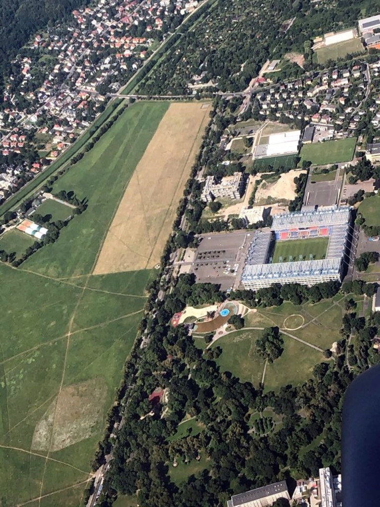 Zdjęcia z okna samolotu