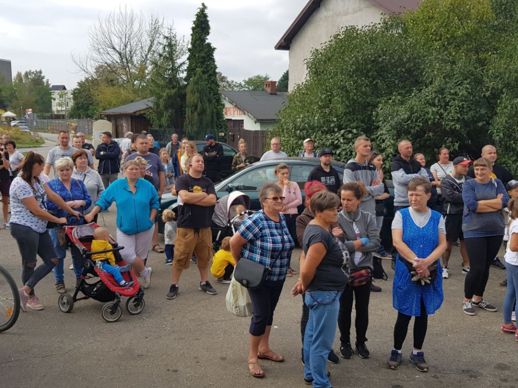 Nożownik w bloku w Chrzanowie