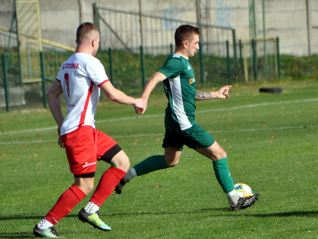 Mecz IV ligi MKS Trzebinia - Dalin Myślenice 31.10.2020 r.