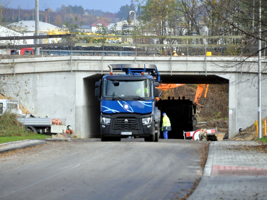 Roboty kolejowe w Trzebini na linii E30