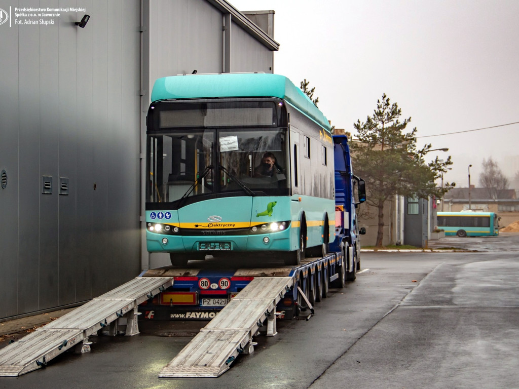 Nowy autobus elektryczny w PKM Jaworzno