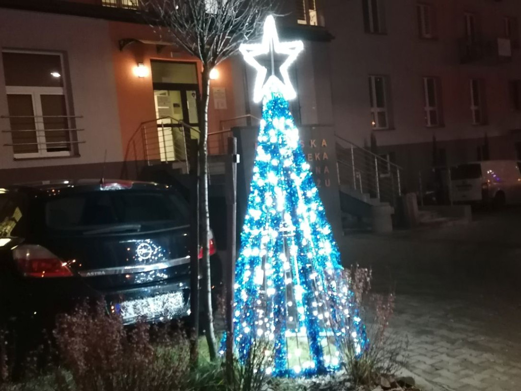 Świąteczne iluminacje w Libiążu