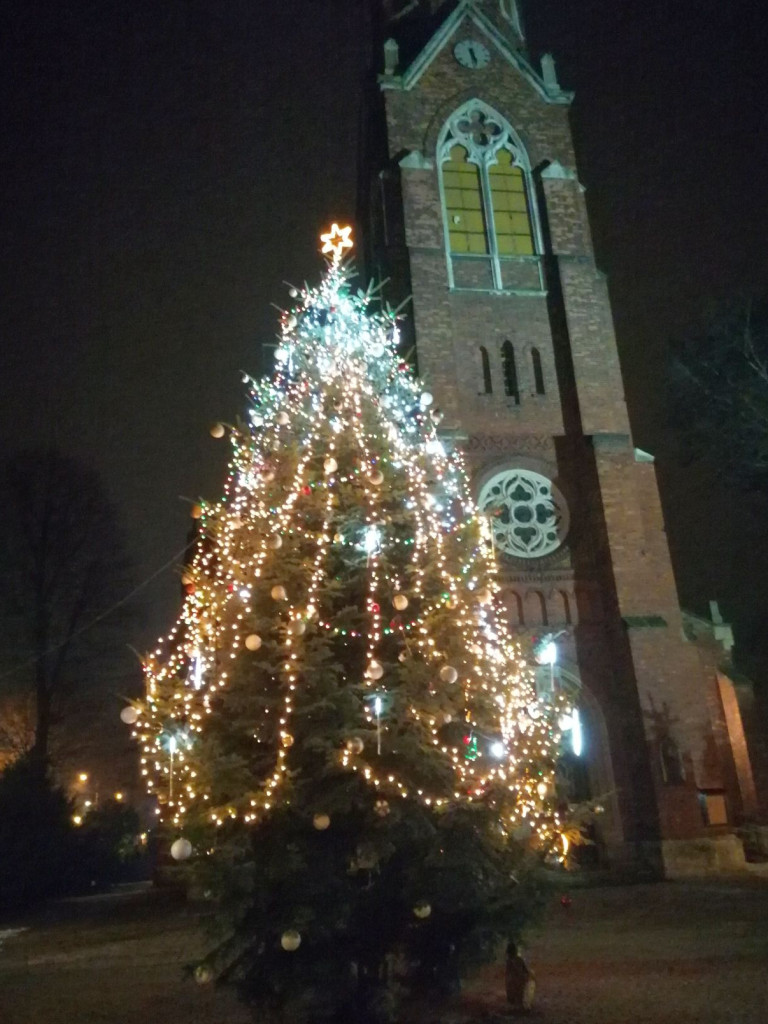 Świąteczne iluminacje w Libiążu