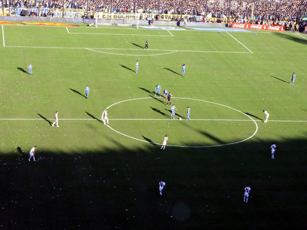 Sołtys Siedlca na meczu Boca Juniors - River Plate w Buenos Aires