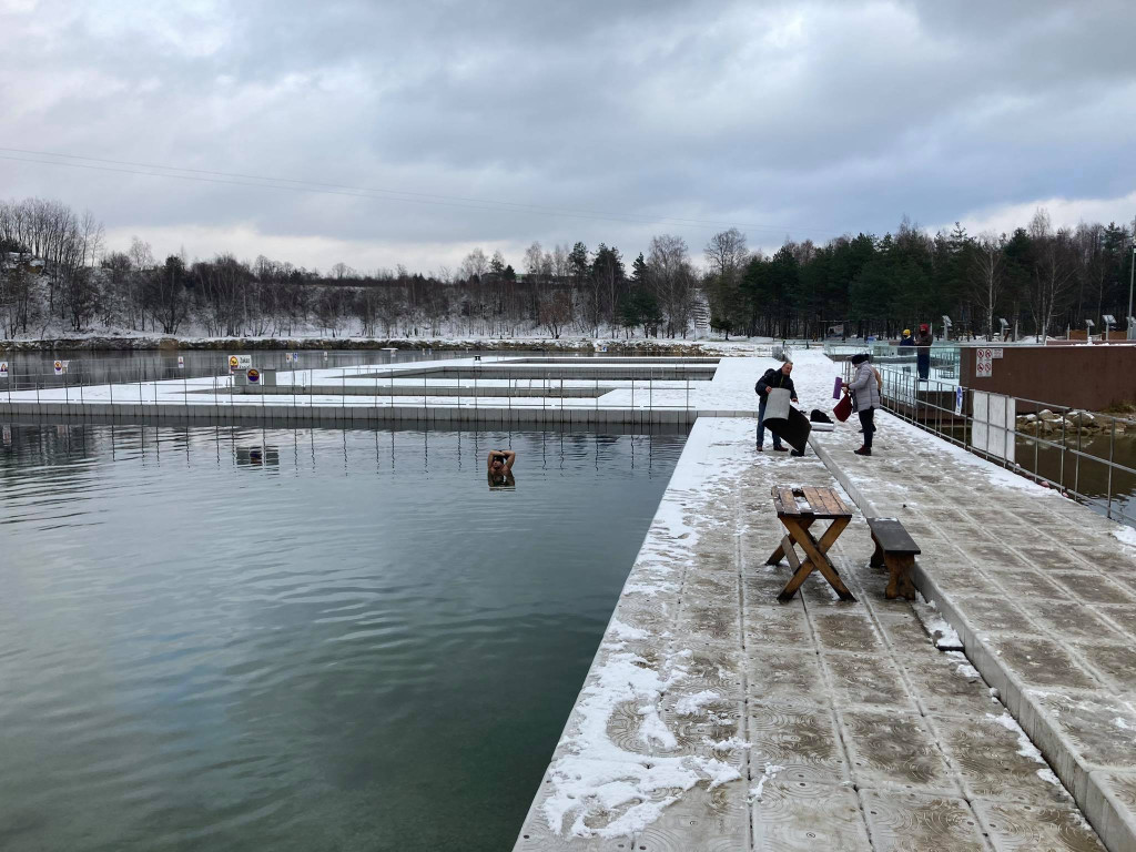 Świąteczne morsowanie w Balatonie - 26 grudnia 2020 r.