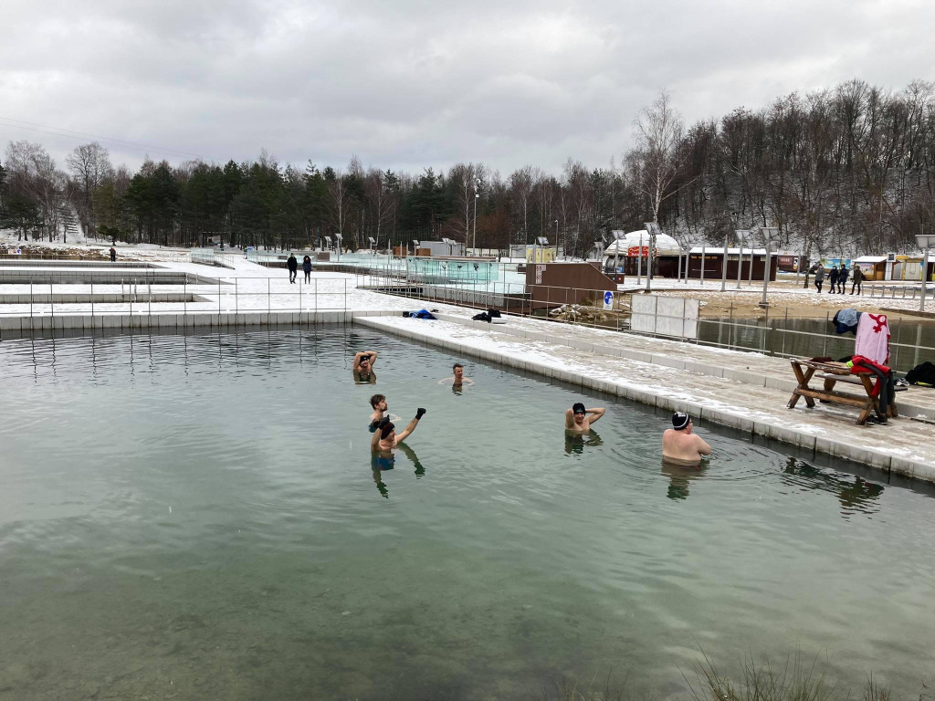 Świąteczne morsowanie w Balatonie - 26 grudnia 2020 r.