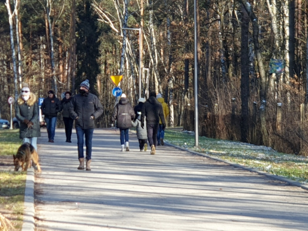 Niedziela nad trzebińskim Chechłem 27.12.2020r.